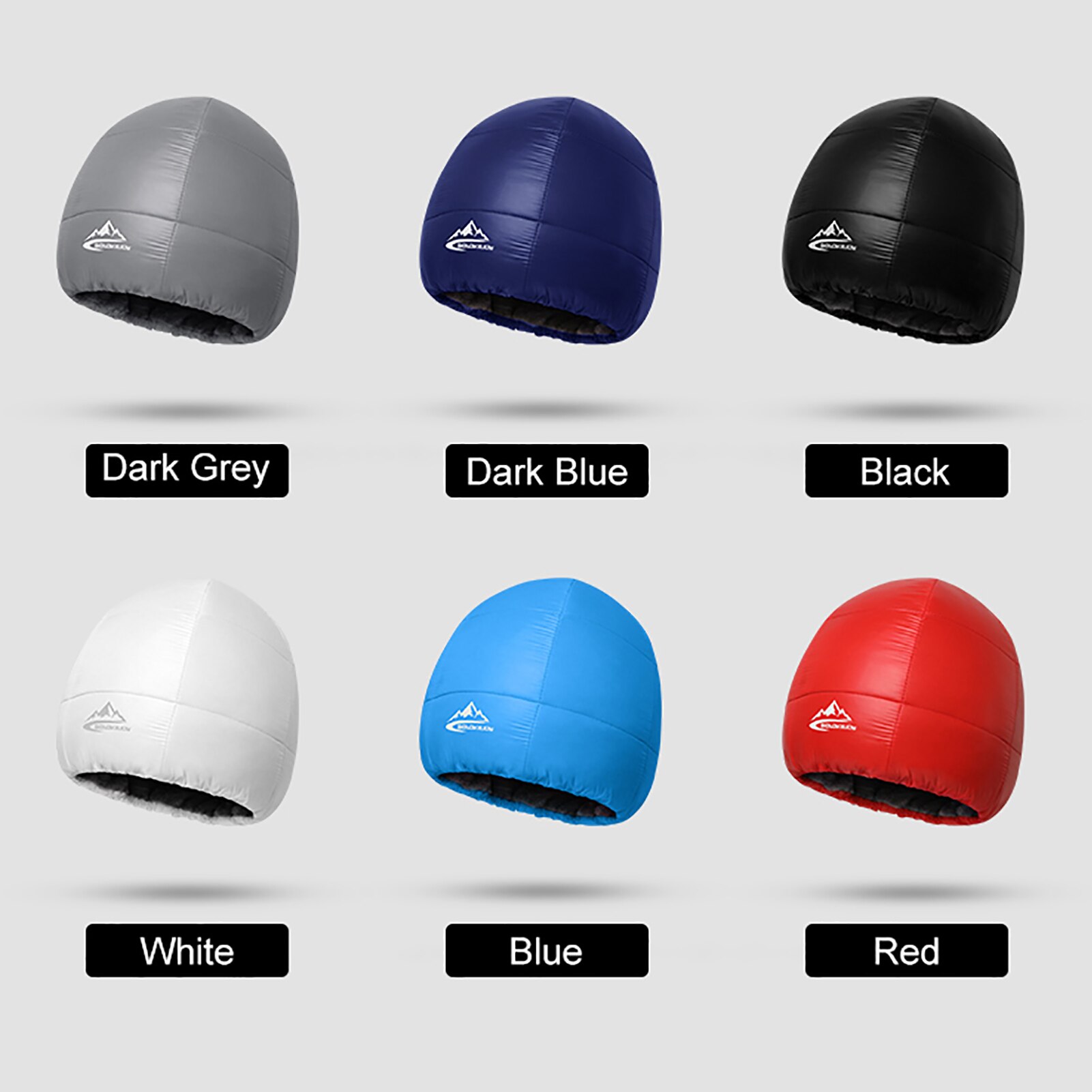 Män kvinnor utomhus vintermössa cykelmössa skidmössa tjock fleece varm vattentät vindtät cykling skridskoåkning skidmössa