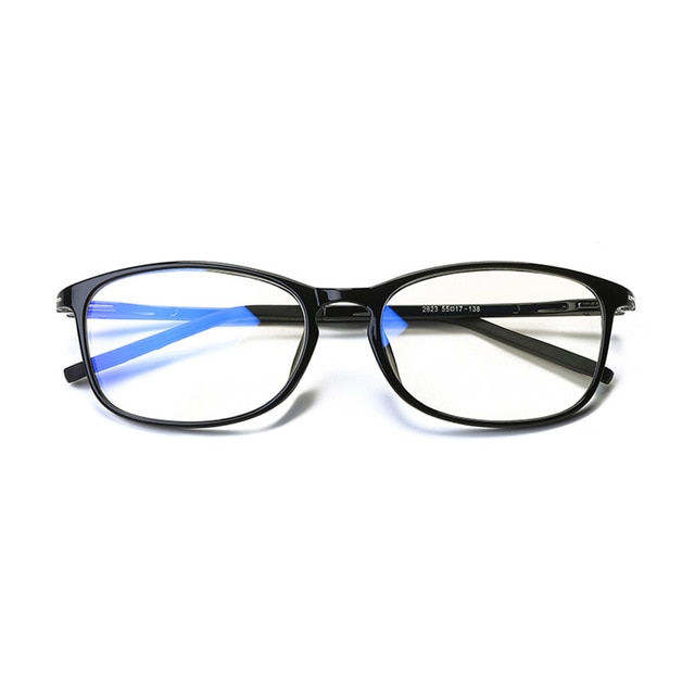 Anti Blue Light Glasses Men Bluelight Radiation Women Computer Protection Gaming Glasses Blue Blocking UV Eyewear: Black