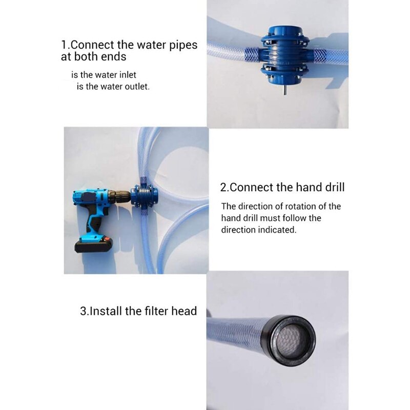 Aaak -hand elektrische boormachine waterpomp mini zelf aanzuigende pomp dc pomp zelf aanzuigende centrifugaalpomp huishoudelijke kleine pomp