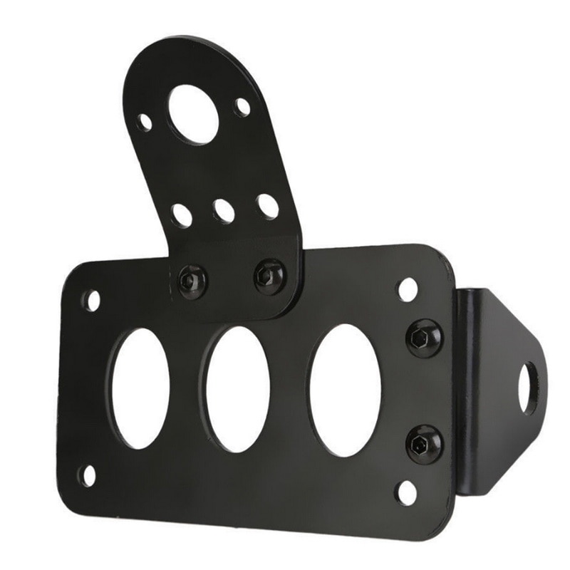 Motorfiets Side Mount Tail Light W/Kenteken Plaat Beugel Voor Harley Sportster Bobber Chopper Stop Achterlicht