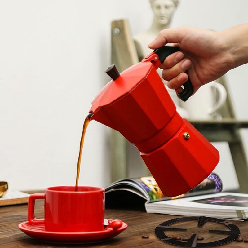 Universal Coffee Pot Stand, Gas Ring Reducer Trivet Gas Cooker Heat Simmer Trivet Stove Support for Gas Hob Cover