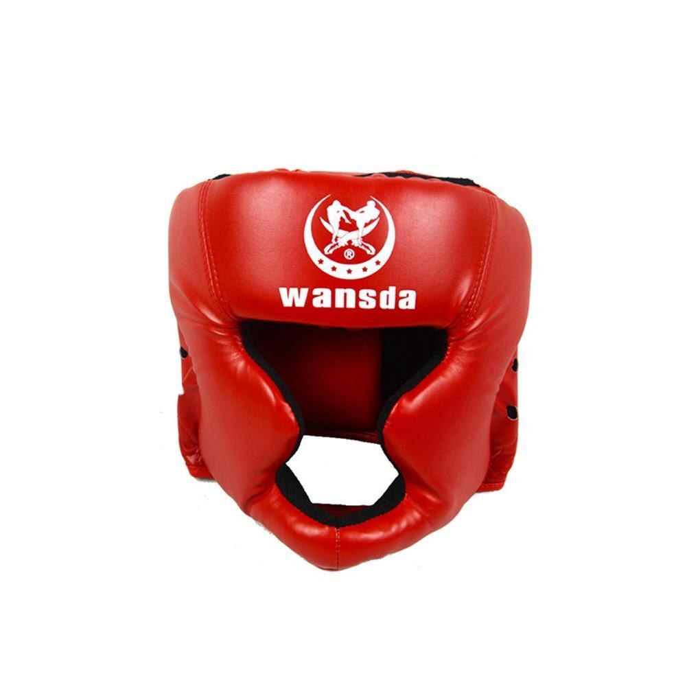 Lukket type boksehovedbeskytter sparringhjelm mma kickboxing muay hjelm bøjle thai beskyttelse boksehoved  f4 k 8
