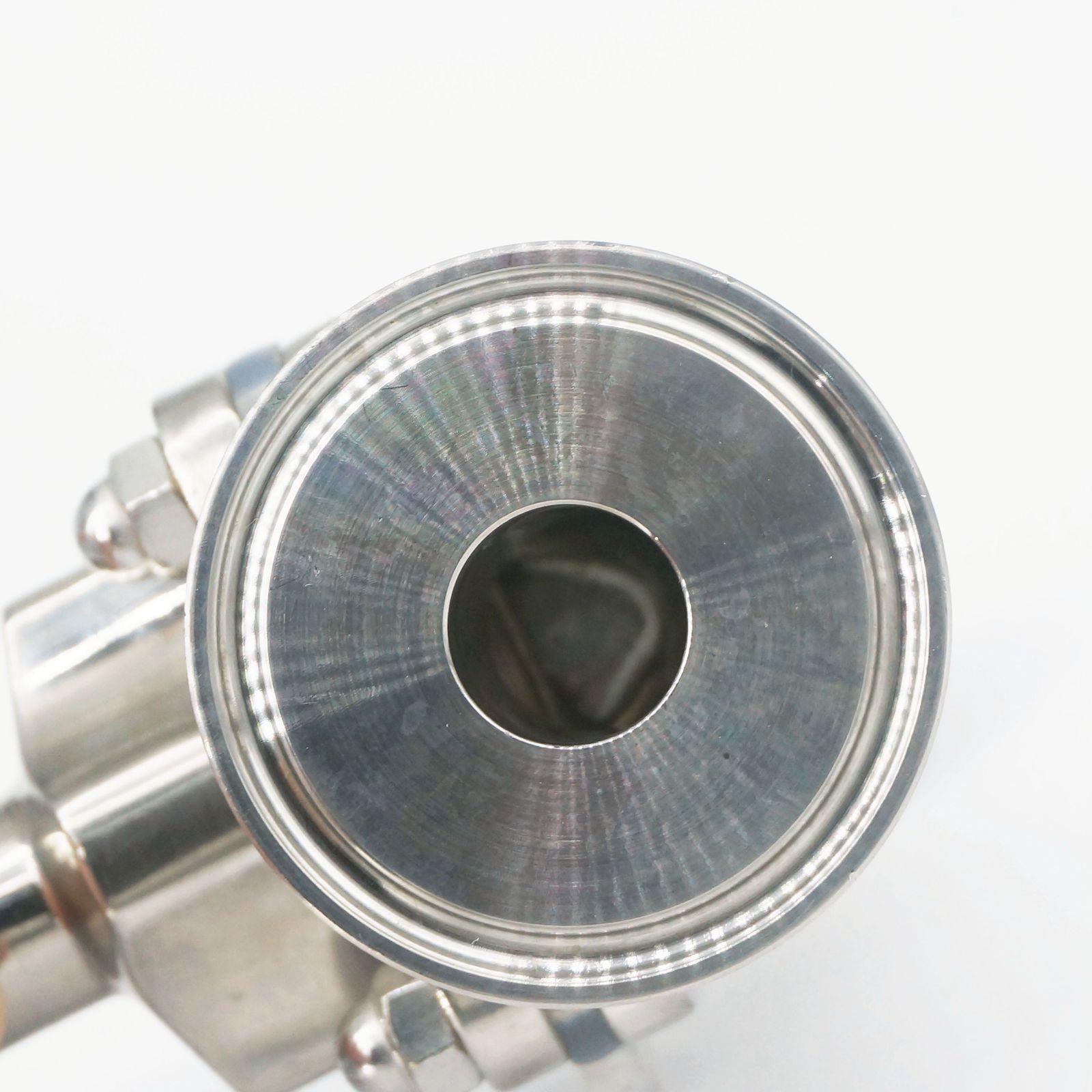 Vanne sanitaire à diaphragme | En acier inoxydable 3/4 "19mm 316 1.5" triple pince bière produit laitier