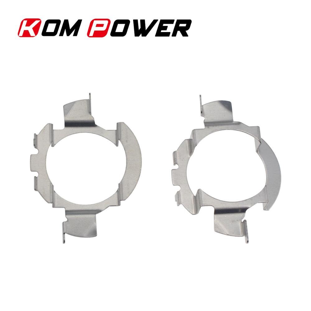 H7 ledet lyskilde pære sokkel  h7 adapter holder holder klips bil frontlys pærer holder auto tilbehør: L5