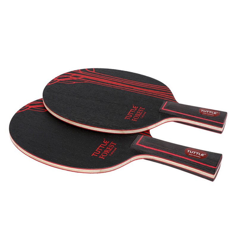 Table Tennis Racket Blade CS FL Long Short Handle Ping Pong Paddle Offensive For DIY Competition Training
