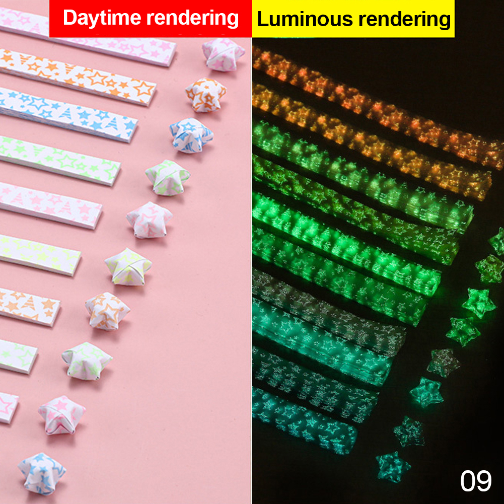 210 Vellen Lichtgevende Origami Sterren Papier 10 Kleuren Strips Lucky Star Decor Vouwen Papier Ambachtelijke Papier Diy Arts Crafting Supplies: Bordeaux