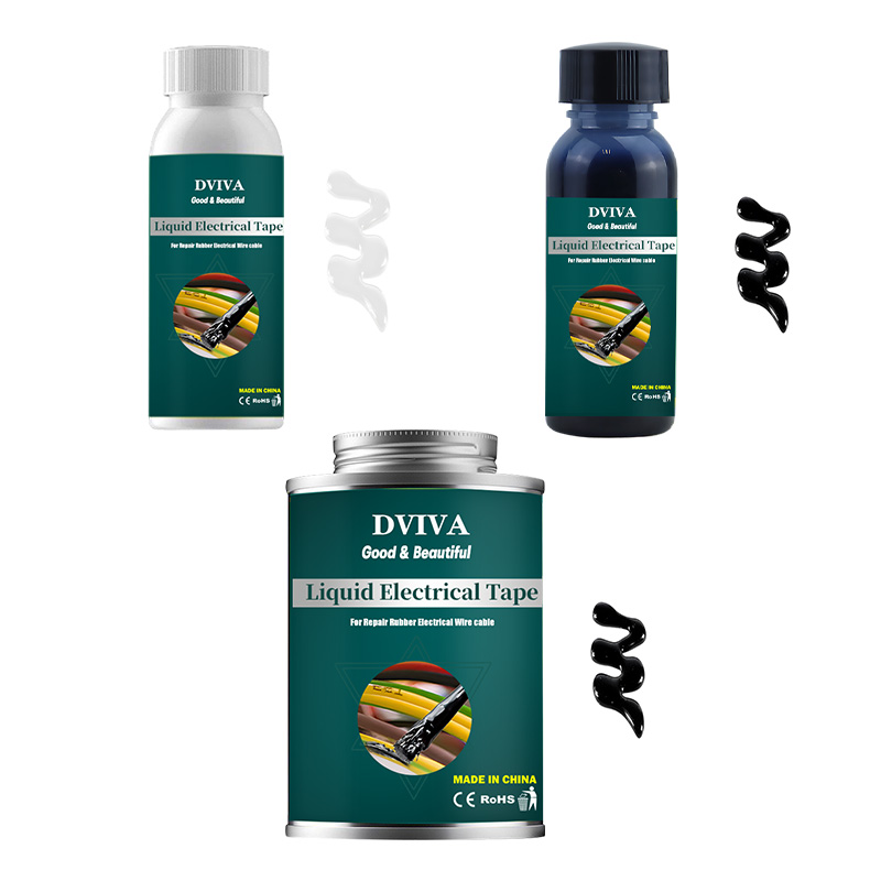 Vloeibare elektrische tape Waterdichte isolatiepasta Afdichtmiddel Draad Kabeljas Fix Lijnlijm Reparatielijm Isolatielijm 15 ~ 300 ml
