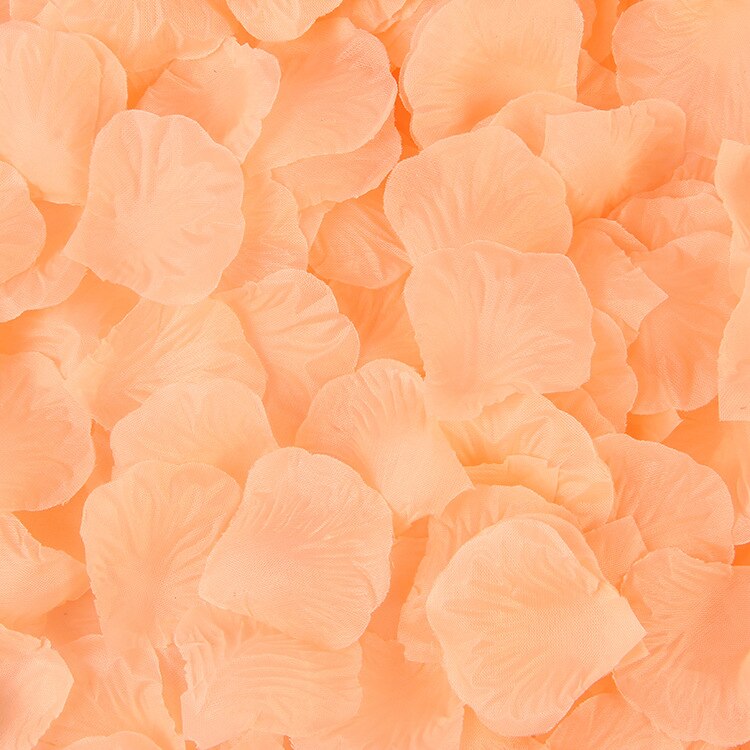 Kunstige roser 100 stk/pakke 5*5cm farverige kunstige blomster bryllupstilbehør rosenblade petalos de rosa de boda: Sandsten