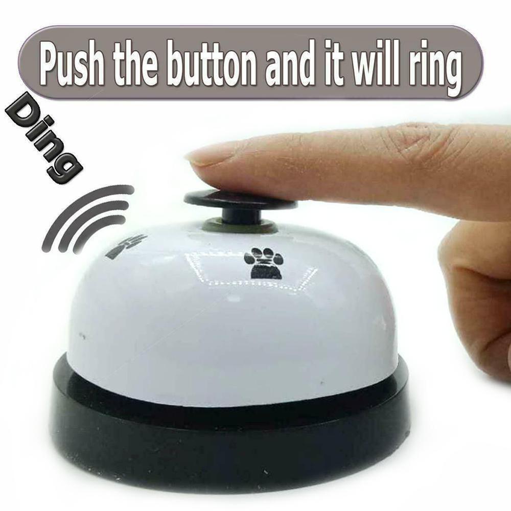 1Pcs Pet Bell Supplies Trainer Bells Training Dogs Training Dog Cat Dog Toys High Equipment Trai D5L7
