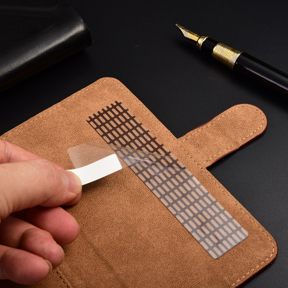 Luxe portemonneehoesje voor doogee  x90 pu , speciaal leren hoesje met kaartvakje, telefoonhoesje en standaard