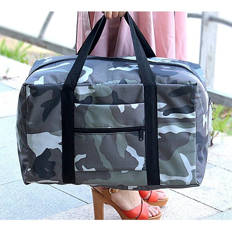 Bolsa de viaje de almacenamiento para hombre y mujer, bolso Oxford resistente al agua, bolsa de equipaje, adecuado para cubierta de carrito, XA584F