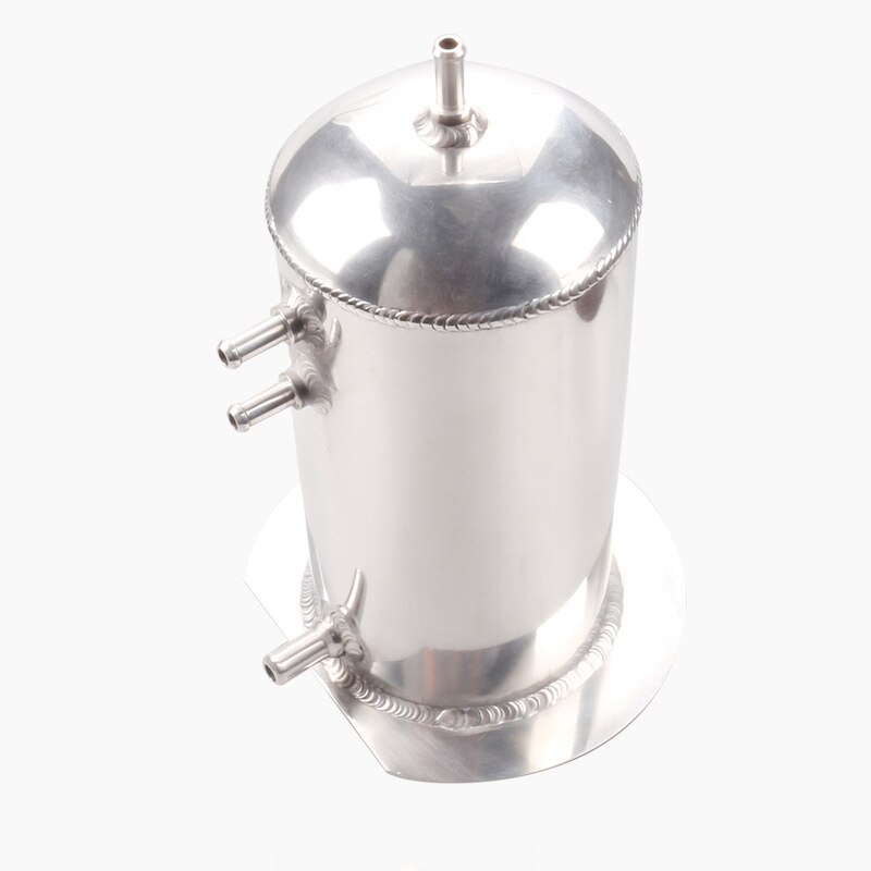 Fuel Swirl Pot Alloy 2.5 LT Fuel Surge Tank For Motorsport Race Drift Rally Drag Car