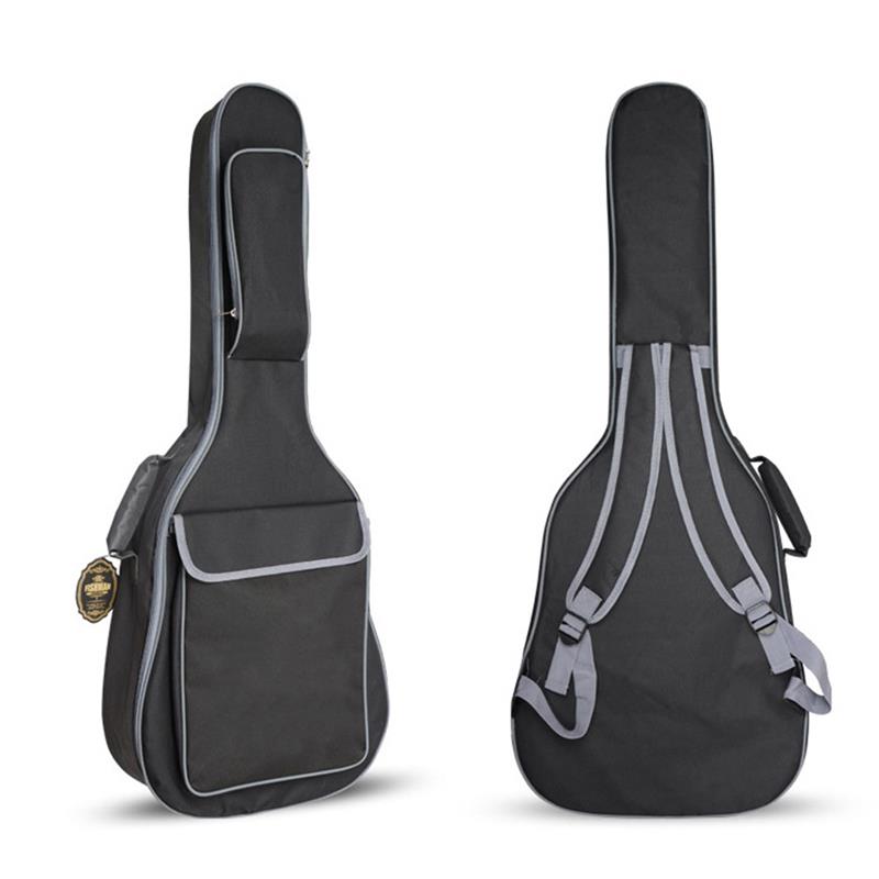 40/41 Inch Oxford Fabric Acoustic Guitar Gig Bag Waterproof Backpack 10mm Cotton Double Shoulder Straps Padded Soft Case