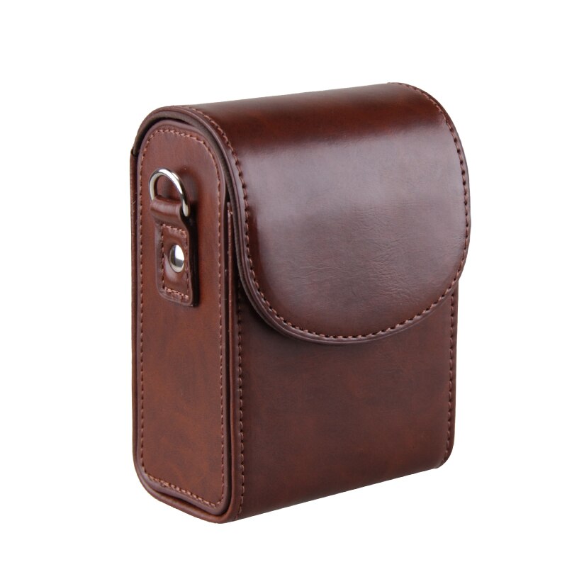 pu camera bag for Sony DSC-ZV1 HX99 WX700 WX800 RX100 II, III, IV, V, VI m2 m3 m4 m5 HX90V HX80 HX60V WX500V Camera housing: Chocolate