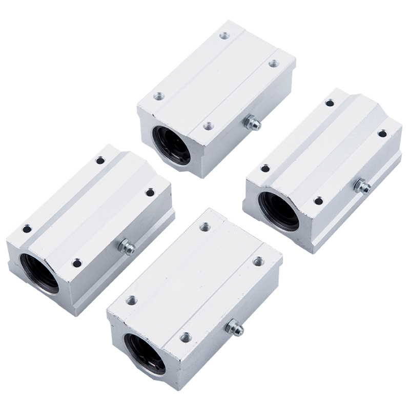 Linear track bearing 4PCS SC10LUU SCS10LUU line ball bearing slider unit 10mm line bearing slider DIY nc carving line slider
