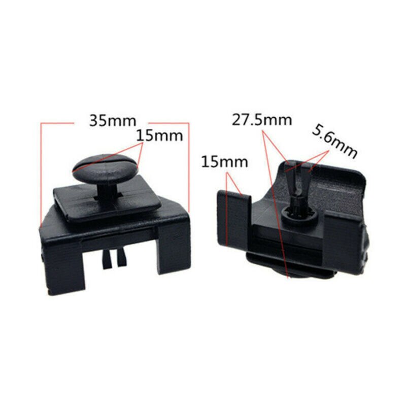 Kit de pasadores para coche, Juego de piezas de repuesto para coche, cubierta de guardabarros frontal 47749-58010