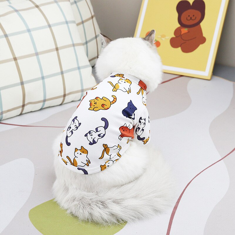 Sommer Katze Kleidung Winter Haustier Welpen Kätzchen Mantel Jacke Für klein Mittel Hunde Katzen Chihuahua Yorkshire Kleidung Kostüm S-2XL