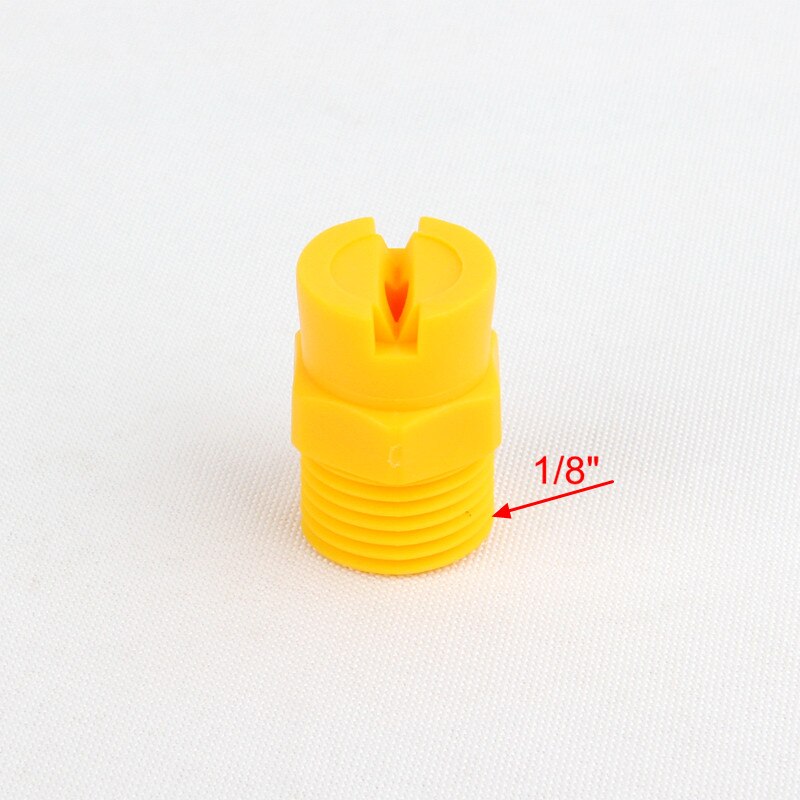 5 stk blæserdyse 1/8 &quot; 1/4 &quot; 3/8 &quot; 1/2 &quot; plastsprinkler til kemisk ætsemaskine industriel rengøring vaskestøvfjernelse: 1 l 8 tommer