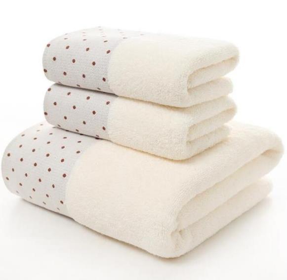 Zachte Katoenen Hotel Handdoeken Set Voor Volwassen