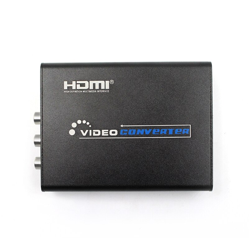 HDMI naar RCA AV en S-video Adapter Converter HDMI naar 3RCA AV CVBS Composiet en S-Video converter Adapter Ondersteuning 720 P/1080 P