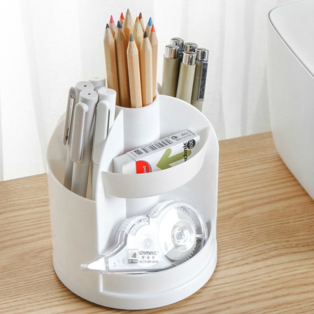 Desk Pen Organizer Holder Caddy Office Accessories Pencil Mesh Desktop Storage Pencil Holder Organizer