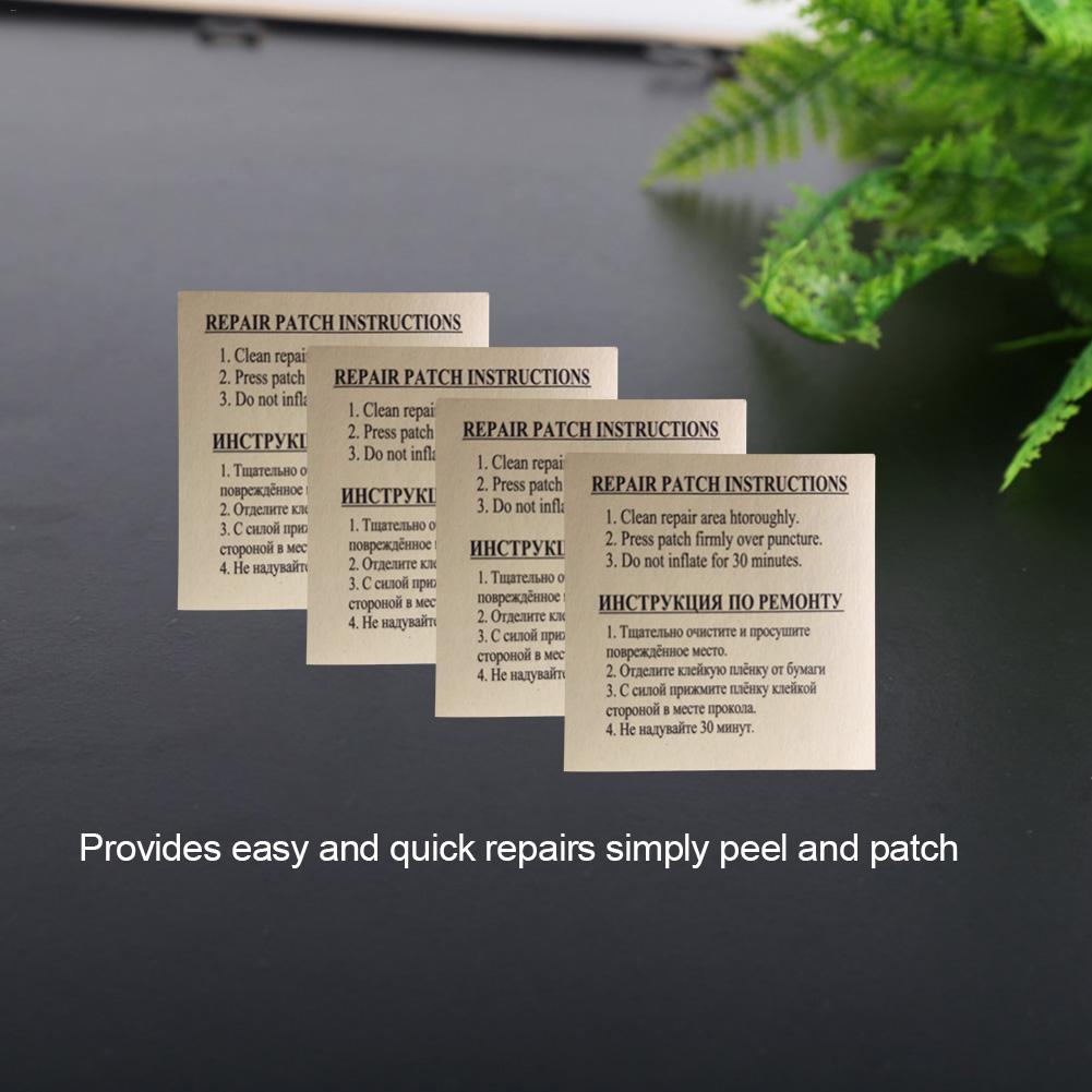 30pcs Repair Adhesive Patch For Inflatable Toy PVC Puncture Swimming Pools Float Air Bed Dinghies Circular Patches