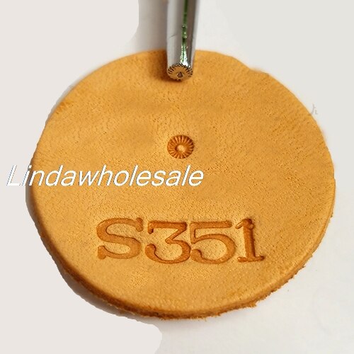 Læder udskæring trykværktøj  s349/s350/s351, læder stempel, metal stempel: S351