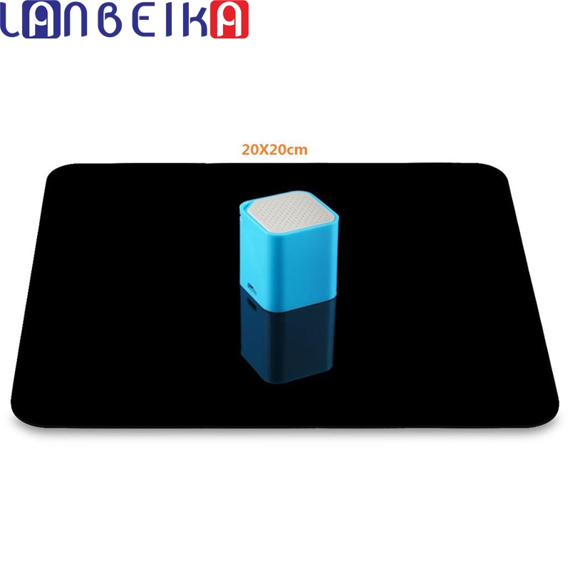 2pcs/lot 20x20cm Reflective White Black Acrylic Reflection Background Display Boards for Product Table Top Photography Shooting