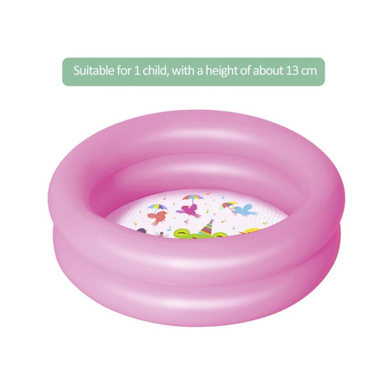 Indoor Inflatable pool gas-filled tub household round pool bath sand ball pool home backyard garden Inflatable swimming pond: Default Title
