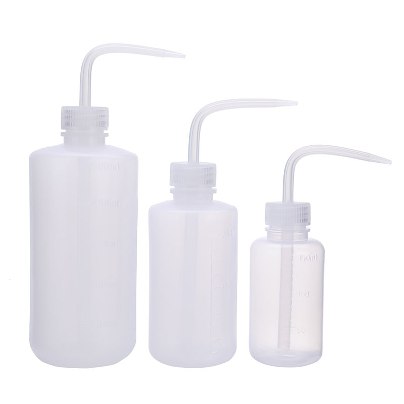 150/250/500mL agua pico verter hervidor herramienta suculentas riego de planta y flor puede exprimir botellas con boquilla larga pico cuentagotas