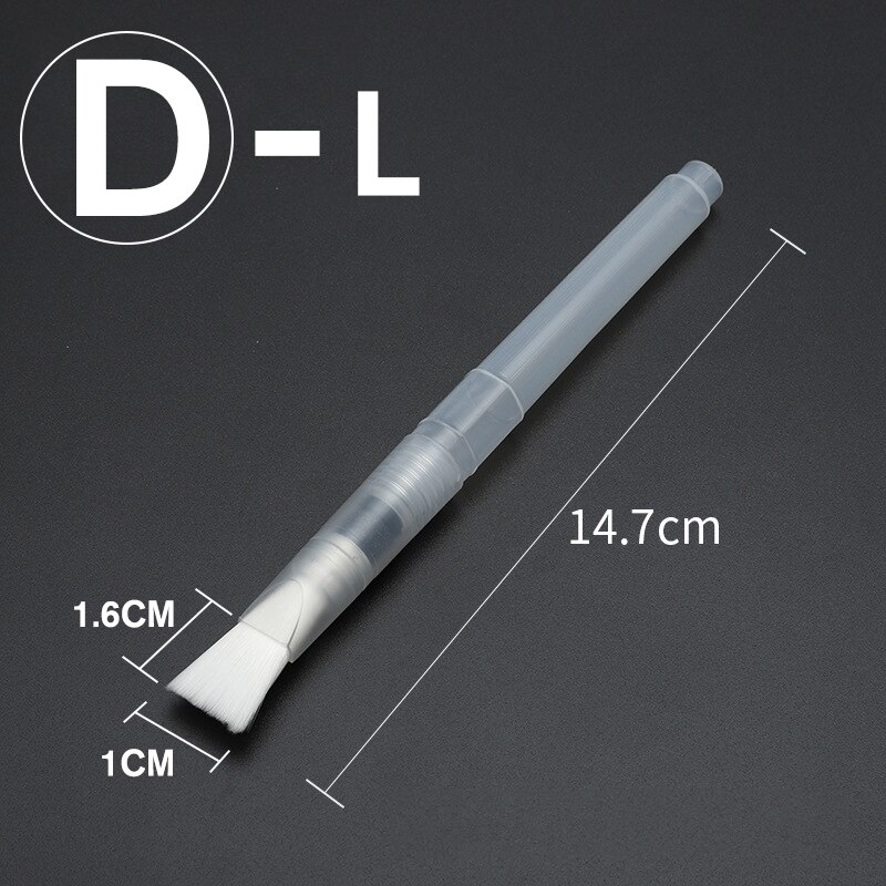 1/3/6 pelices recarregáveis pincel de tinta água cor escova de tinta macia aquarela caneta para pintura calígrafo arte suprimentos desenho: D-L 1pcs
