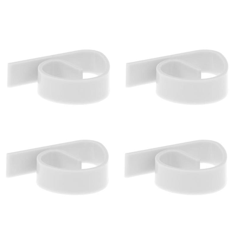 Pinzas ABS para mesa de Picnic, suministros útiles de pícnic para , paño de , E7U3, 4 unids/set/juego