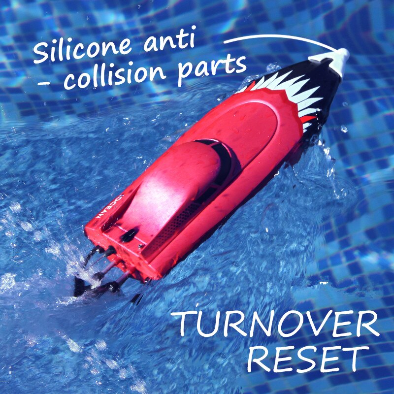 Neue Elektrische RC Boot Mit Hoher Geschwindigkeit Fernbedienung Motorboot Lange Ausdauer Rudern Modell Boot Kid Spielzeug Kind