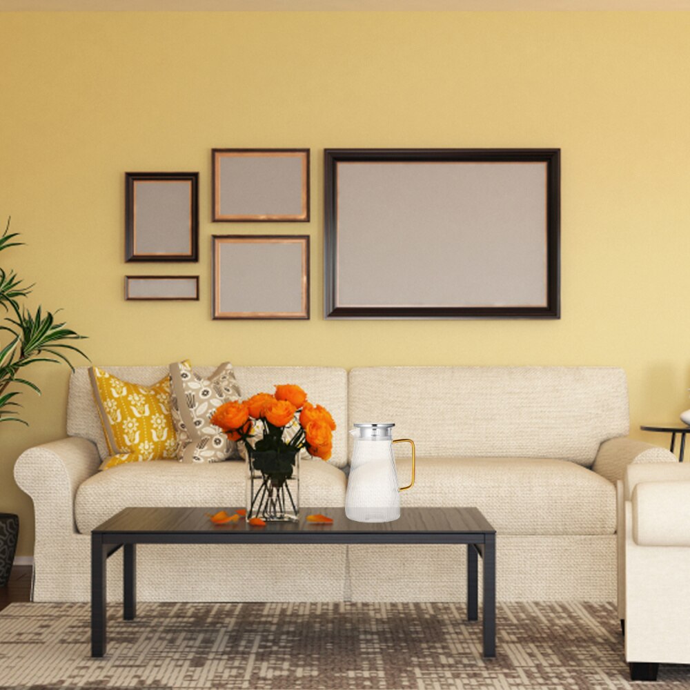 Heat Resistant Water Carafe Glass Pitcher Household Drinking Pitcher