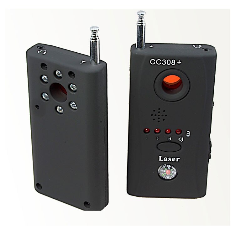 Kamera skjult finder anti spion fejldetektor  cc308 mini trådløst signal gsm gps enhed privatlivsblokering radio scanner rf spyfinder