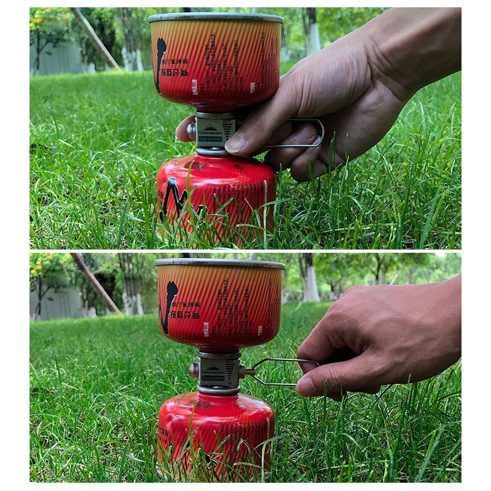 Adaptador de Gas ahorrador de Gas Plus con adaptador para estufa de Gas butano, adaptador de repuesto para estufa de Camping, utensilios de cocina para senderismo, equipo de Camping