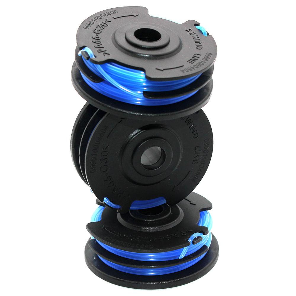 Spool and Line Homelite UT-41112 UT-41120 UT-41121 UT-41110 Ryobi RLT4027 RLT5027 RLT5030S RLT5030SG RLT6030 RY41140 Ryno YT5238