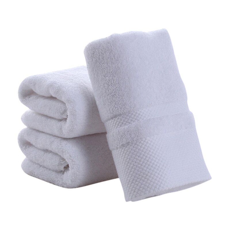 100% Cotton Towels Ultra Soft Towel Hand Bath Thick Towel Bathroom: W
