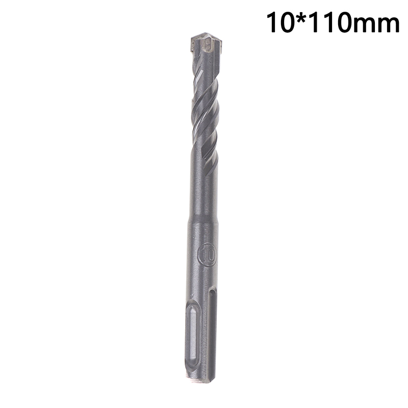 Broca de puntas cruzadas de carburo SDS Plus, 4/5/5, 5/6/6, 5/7/8/9/10/12x110mm, para pared de hormigón, bloque de ladrillo, martillo eléctrico, mampostería: Verde