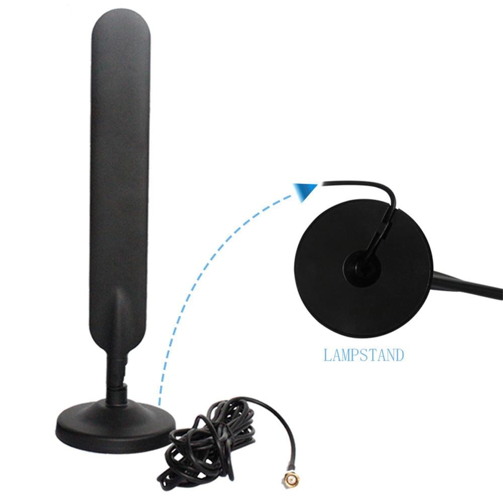 Antena omnidireccional de cuchilla universal 3G/4G/LTE 10dBi (Antena + Base)