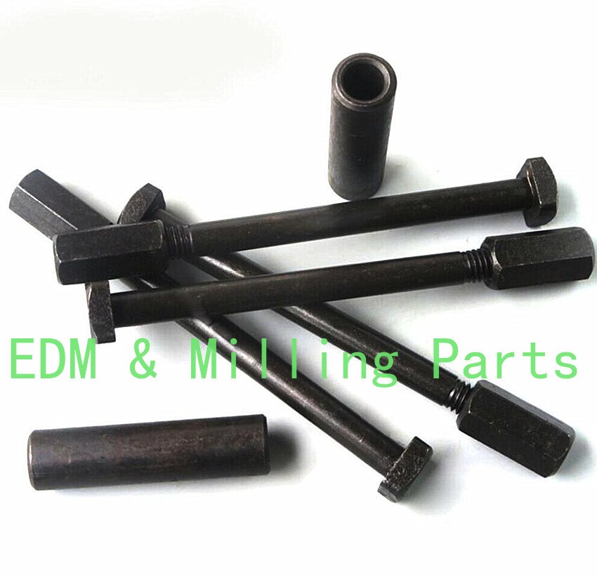 1Set Cnc Freesmachine 1/2 Draad Deel J Hoofd T-Bolt Montage M1431 Voor Bridgeport Mill