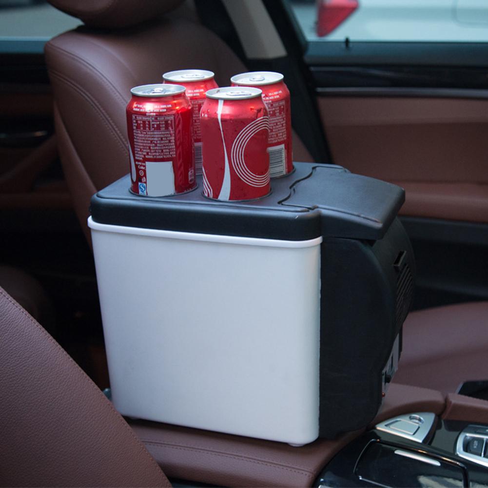 6L Auto Car Mini Fridge Refrigerator Freezer Heater Auto Freezer Travel Home Cooler Icebox Cooler Box auto Freezer