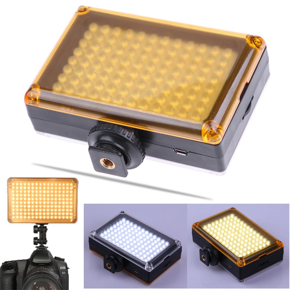 96 LED Video Light 3200K/5500K On Camera Photo Studio Lighting DSLR Shoe Fill Light Lamp for Smartphone DSLR SLR Camera