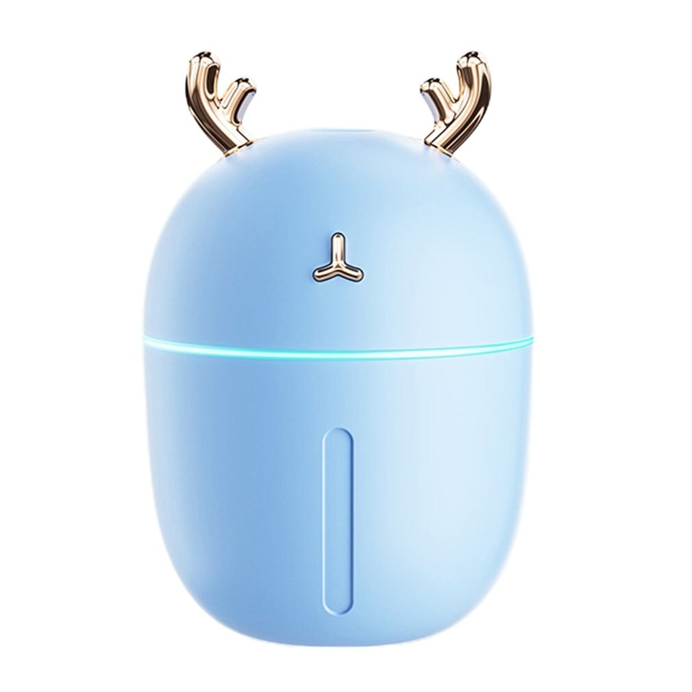 Cute USB Humidifier Household Silent Aromatherapy Machine Large Capacity Bedroom Office Desk Humidifier: C