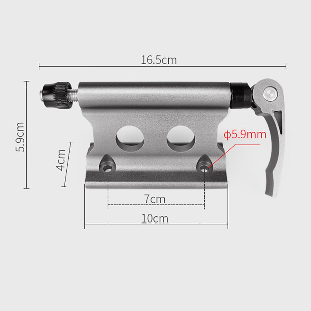 Horquilla frontal de liberación rápida para bicicleta, soporte de Clip fijo para equipaje, soporte para todoterrenos y coches, accesorios de entrenamiento para bicicleta