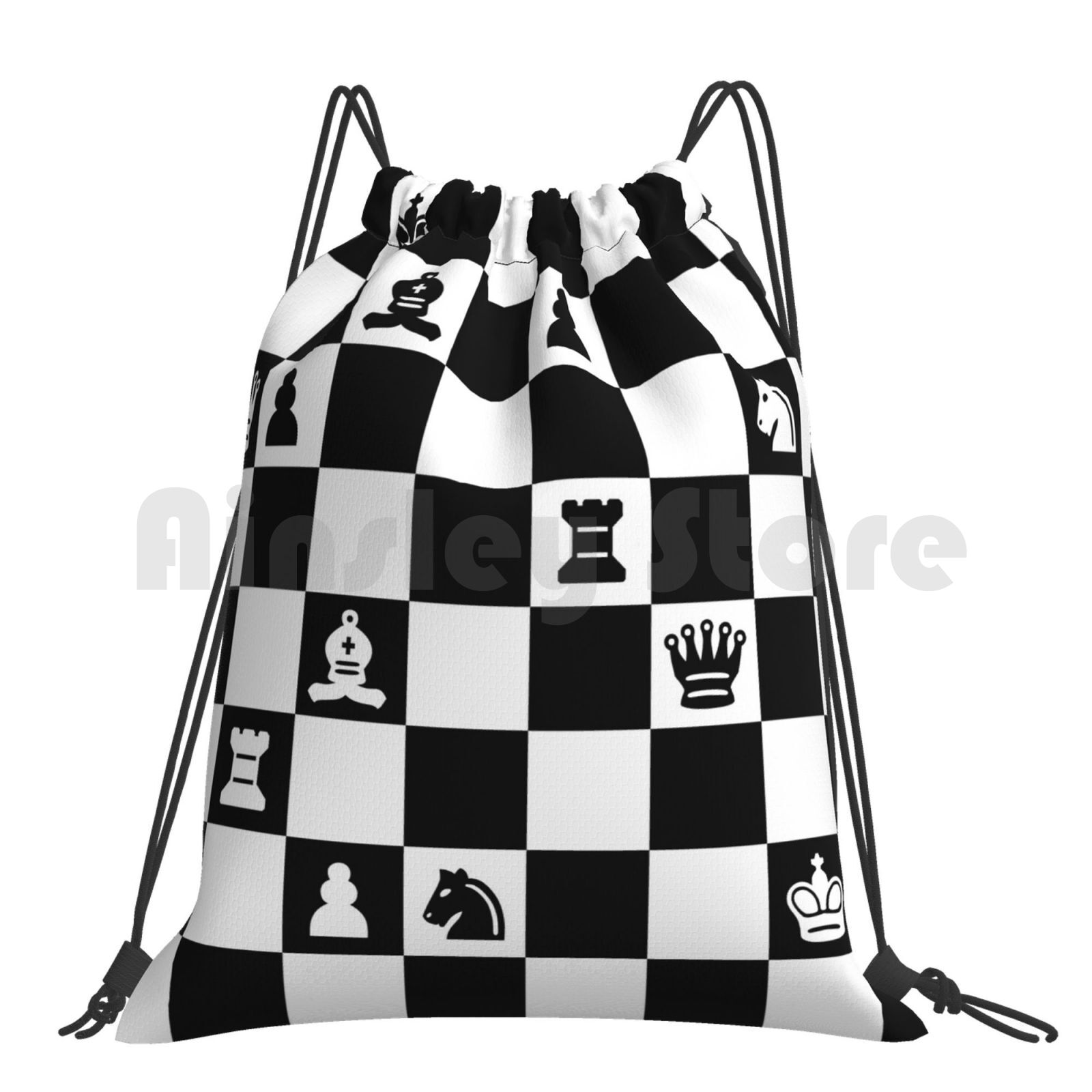 Schach, du lebst nur einmal, rucksack, turnbeutel, sporttasche, wasserdicht, schach, du lebst nur einmal, yolo, julian casablancas: Default Title