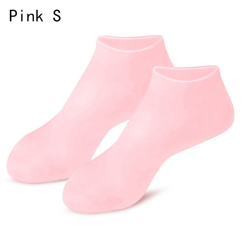 Chaussettes élastiques antidérapantes en Gel de Silicone, Protection des pieds, Protection des pieds, couverture de semelle, talon sec: N5