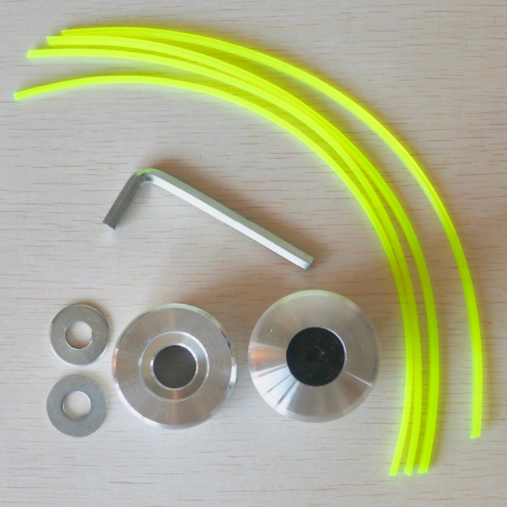 Easy load universal brush cutter aluminum trimmer head