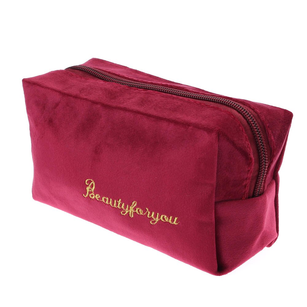 Zachte Fluwelen Vrouwen Make Up Organizer Meisje Lippenstift Tas Vrouwen Reizen Draagbare Cosmetische Bag Schoonheidsspecialist Beauty Case Make-Up Tas