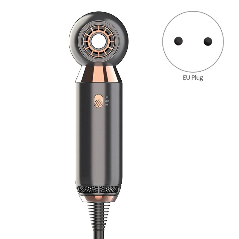 Professionele Haardroger, Bladloze Föhn Blow Dryer Voor Sneldrogend, Lichtgewicht Laag Geluidsniveau Kleine Föhn